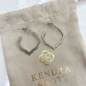 Kendra Scott Miku Silver Earrings